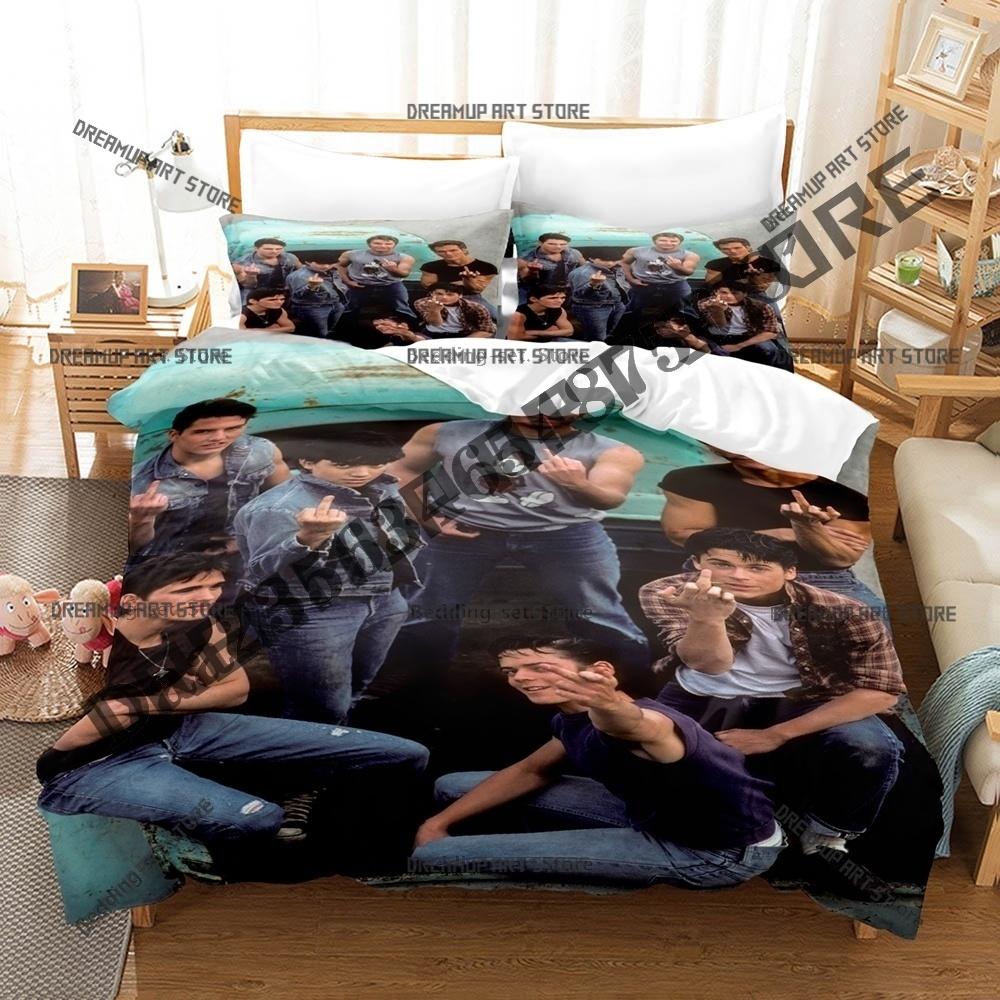 3D Print The Outsiders Bedding Set Twin Queen King Full Size Duvet Cover Pillowcase Bed boys girls Adult Home Textiles
