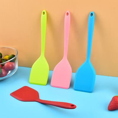 Heat-resistant Cooking Spoon Compact Anti-slip Household Practical BPA Free Mini Spatulas for Kitchen