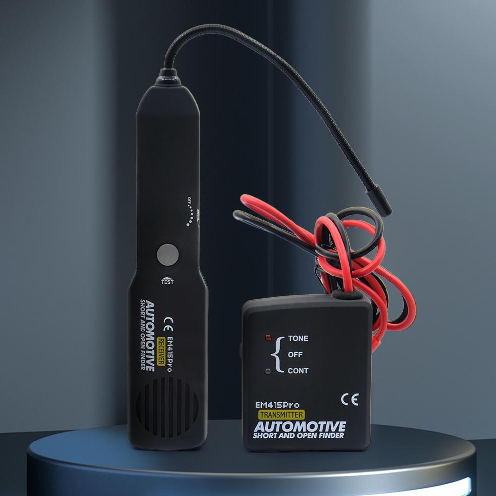 EM415PRO Car Circuit Scanner Multifunctional 6-42V Power Cable Tester Sound Alarm Cable Wire Tracer Finder Auto Diagnostic Tools