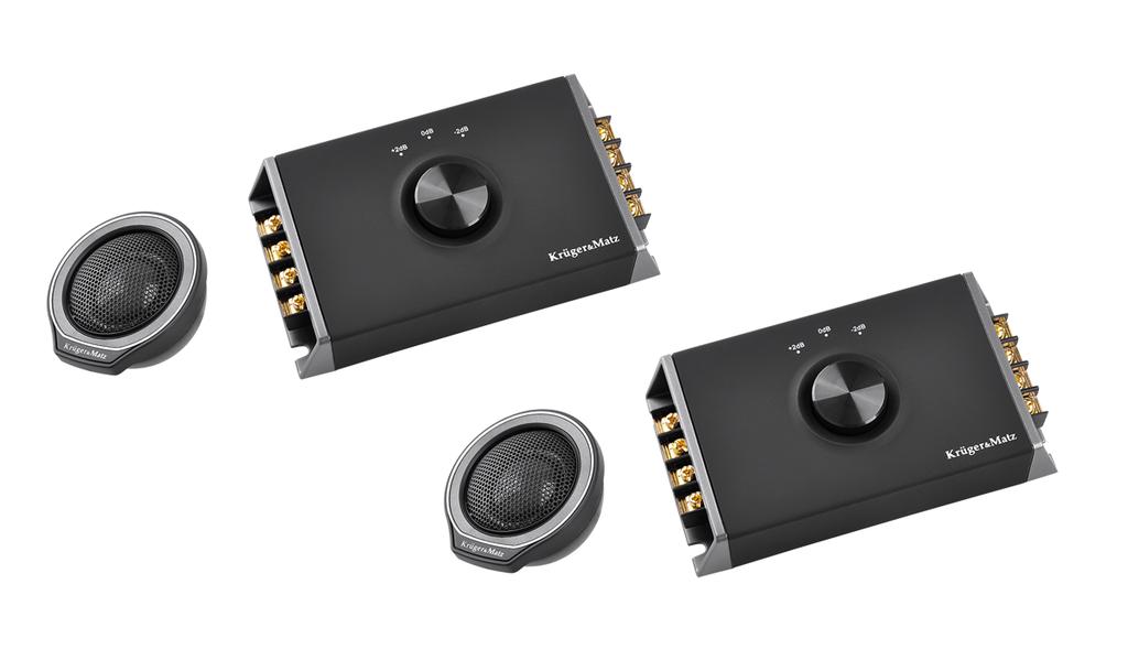 Car speakers 5'' 100W tweeter bass set