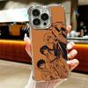 Rurouni Kenshin Anime Soft Phone Case For iPhone 15 16 17 Air 14 Pro Max 16E Plus 13 12 Mini Plating Anti-Fall Fundas
