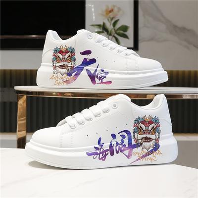 INS Herren Laufschuhe Atmungsaktive Jogging-Walking-Schuhe Luxus-Turnschuhe für Damen China Style Cosplay Weiße Freizeitschuhe Schuhe