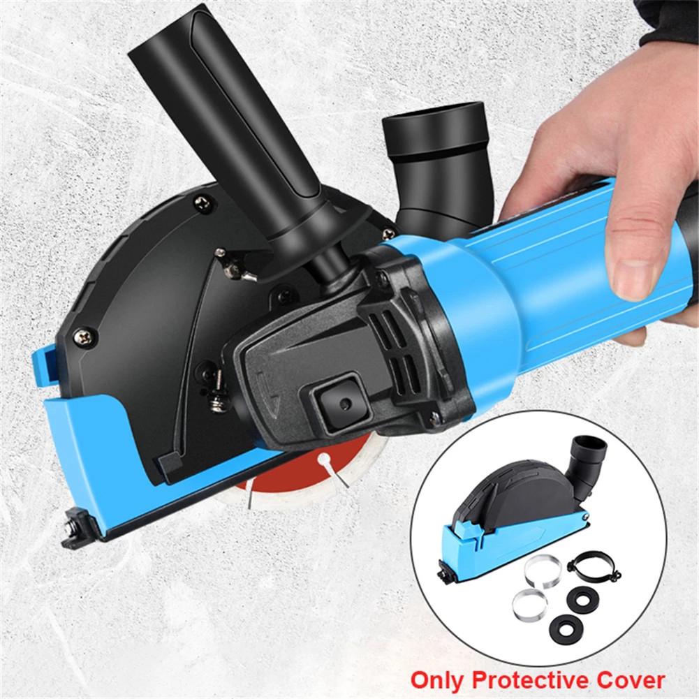 1pc 4"-5" Cutting Dust Cover For 100/125 Angle Grinder For Cutting Slotted Dust Shroud Collector Power Tool Accessories