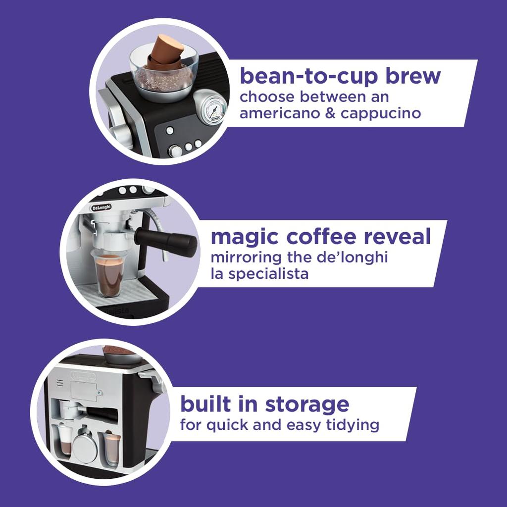 CASDON DeLonghi Barista Coffee Machine with Japanese Authentic (77052) Instructions,
