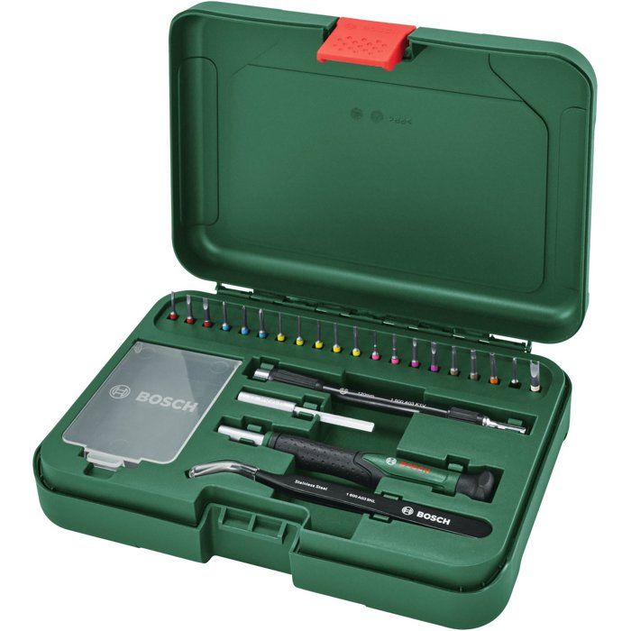 Set of 24 BOSCH Precision Screwdriver Bits