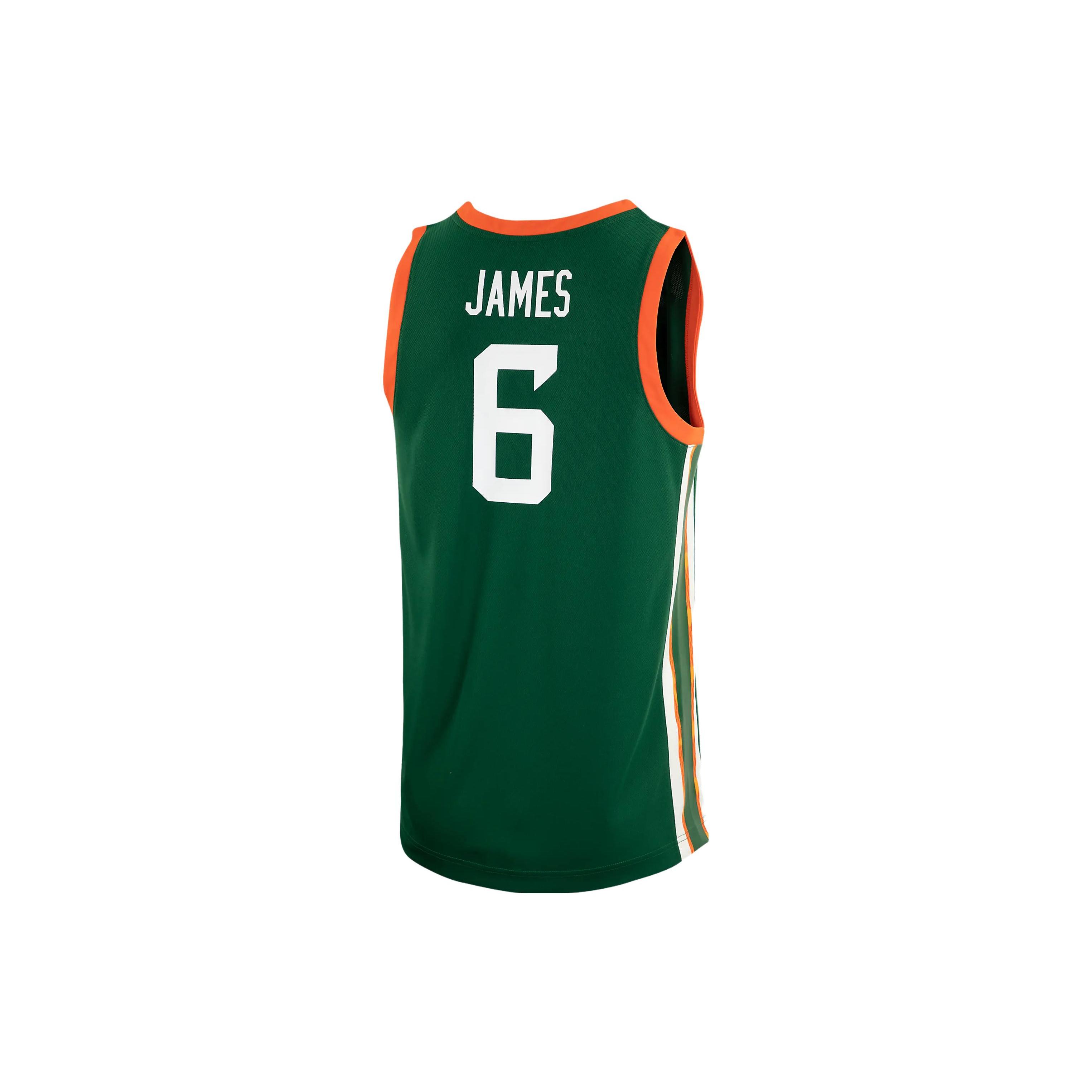 

Новые баскетбольные майки Nike LeBron для колледжа Леброн Джеймс Размер 6 Мужские Зеленые P32818J347-FAM L