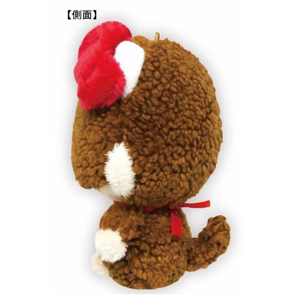 K Company Monchhichi x Hello Kitty Ball Chain Mascot MKT-BM H12.8 x W9 x D7.8cm