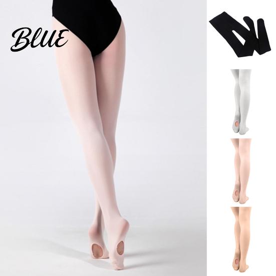 Seamless Dancing Pants Ballet Tights Professional High Elasticity Convertible Solid Color Stockings