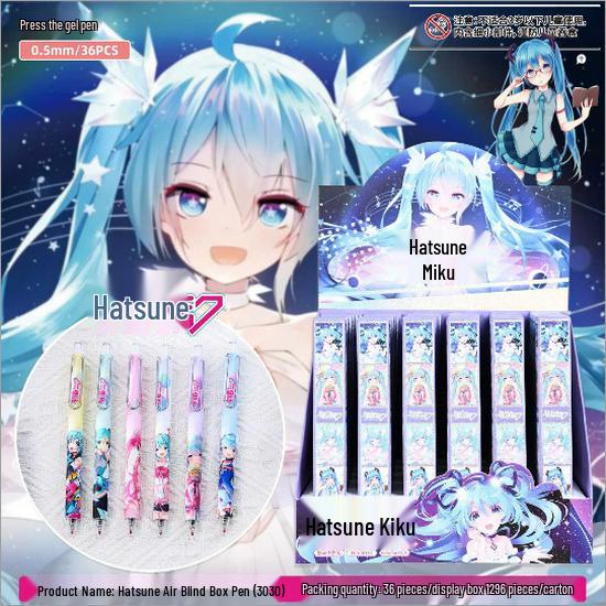 Demon Hunter Girls Cartoon Retractable Pen Series – Stylish, Smooth Writing for Students