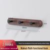 Log Style Wooden Wall-Mounted Coat and Clothes Hook