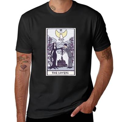 Gomez Addams Halloween Strašidelný Fiktivní Struktura Vůdce Rodinná Láska Milenci - Tarot - Addams Fa Tričko