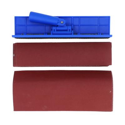 Trockenbau Schleifpapierhalter Set Selbstklebend Spachtel Finishwerkzeug zum Glätten von Wand Decke