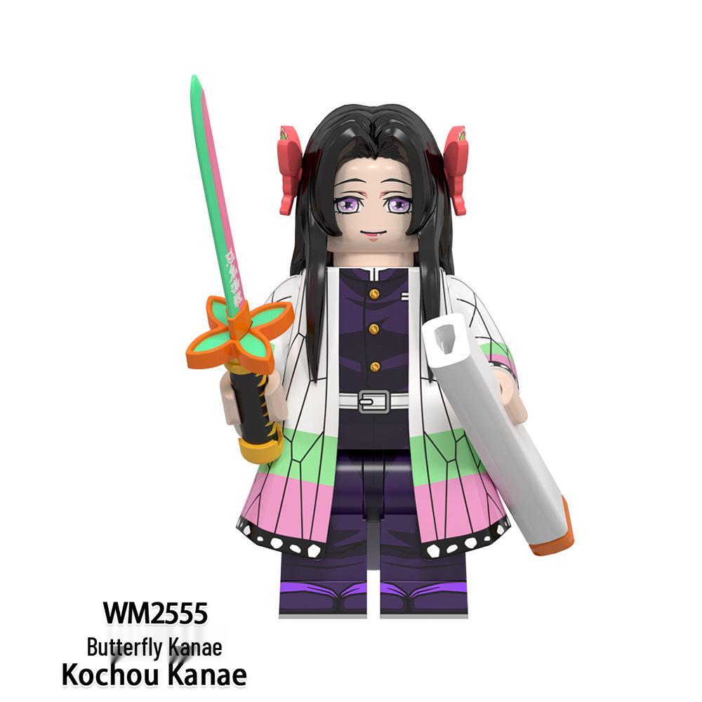 Demon Slayer Building Block Minifigures: WM61167, WM6137, WM6168, WM6162