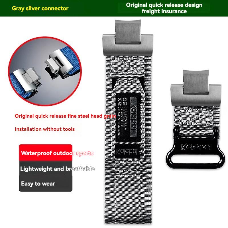 For Casio5672 MTG-B3000 Fashionable and personalized modification nylon canvas watch strap Wristband accessories Send tools