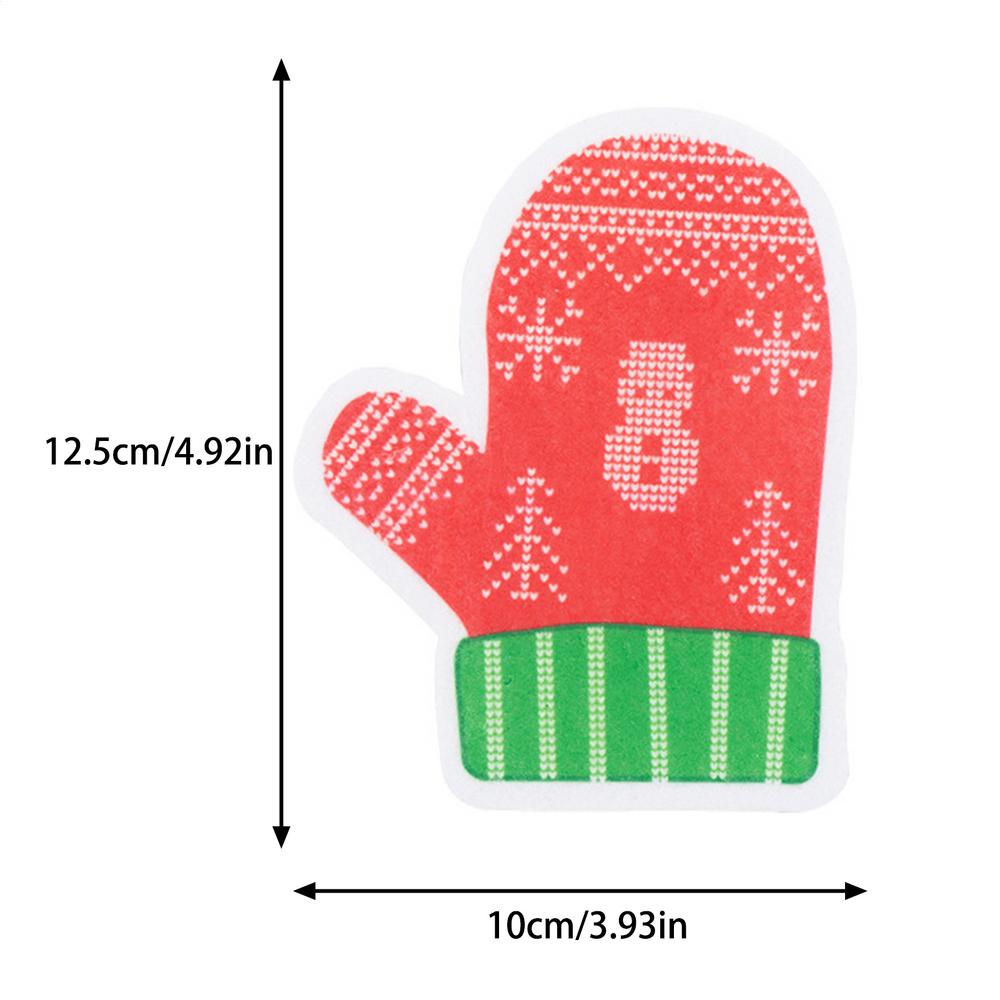 Household Cleaning Sponges Kitchen Cleaning Sponge Christmas Snow Dishwashing Cleaner Dish Cleaning Sponges for Pan Pot Bakeware