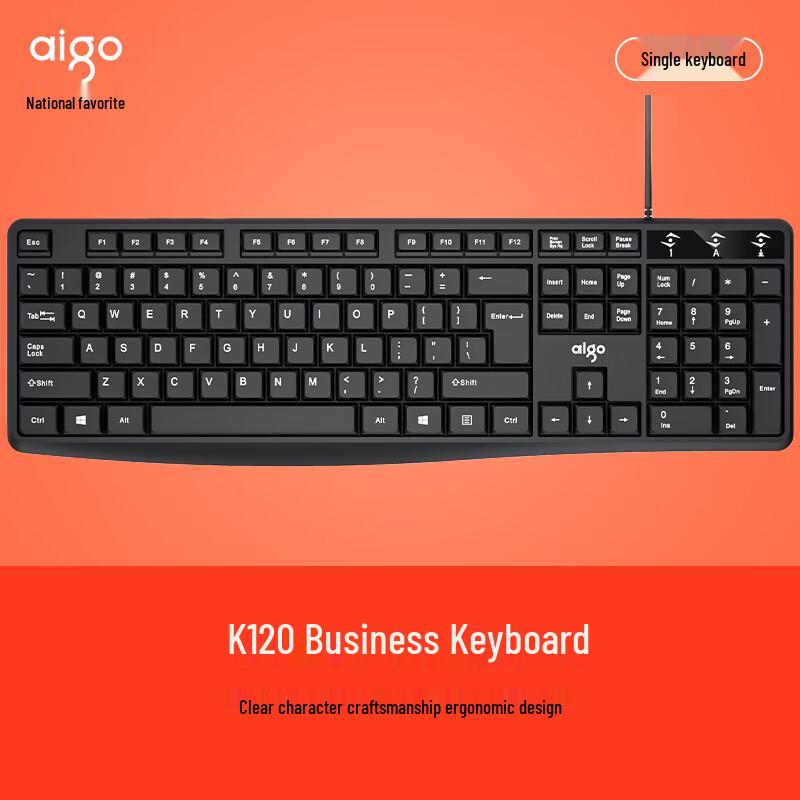 YouShu Wired Keyboard Mouse Combo