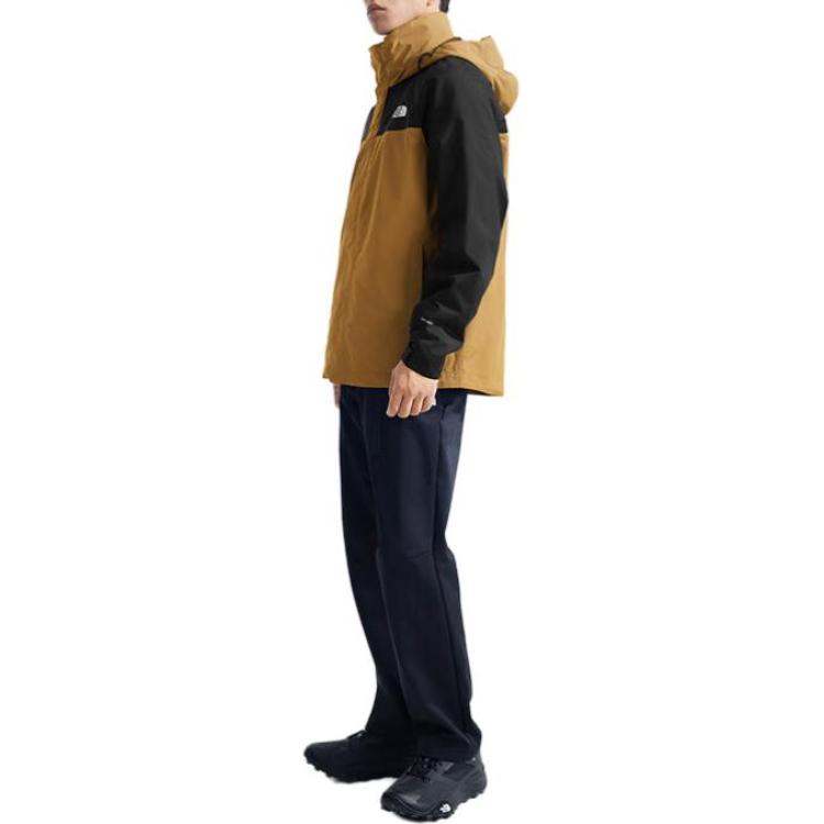THE NORTH FACE Urban Exploration Waterproof And Windproof Windbreaker Jacket Men's Brown NF0A8DNJ-YW2