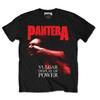 Men's Pantera Red Vulgar T-shirt XX-Large Black