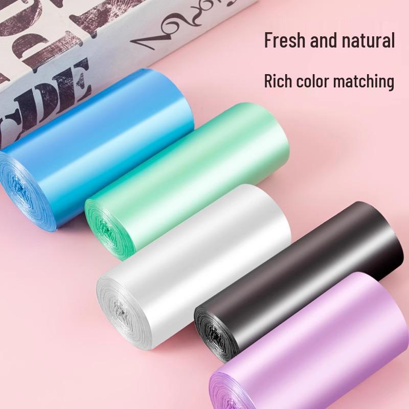 Compact Trash Bags for Car & Home - Thickened, Disposable, Small Size, Ideal for Cat Litter & Cleaning.