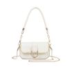 High-end Style Small Square Clutch Bag with Shoulder Strap and Small Side Pocket Accessory for The Underarm Area