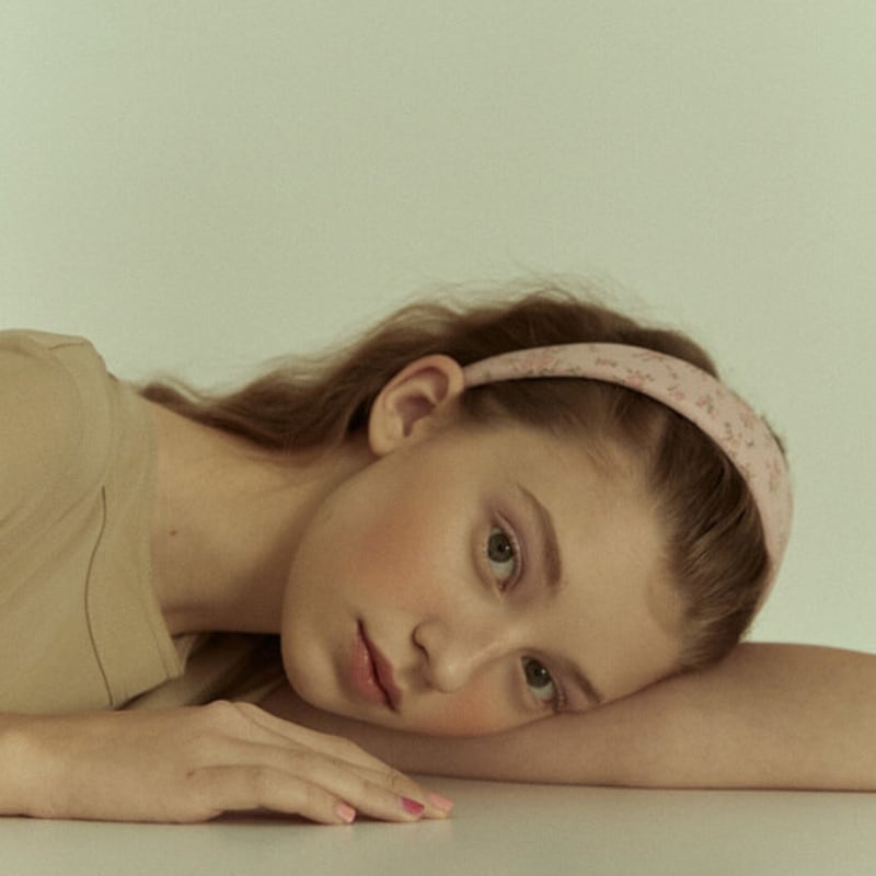 Elizabeth Moments Pink Flower Print Headband