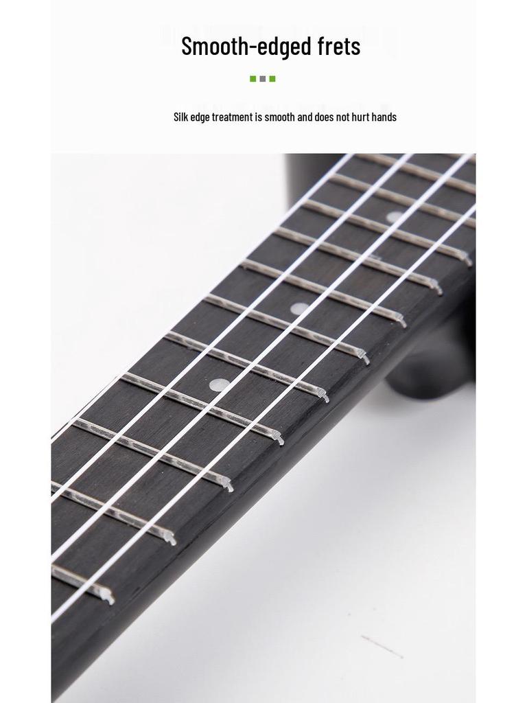 21palcová barevná ukulele pro začátečníky Mini kytara Plastový hudební nástroj