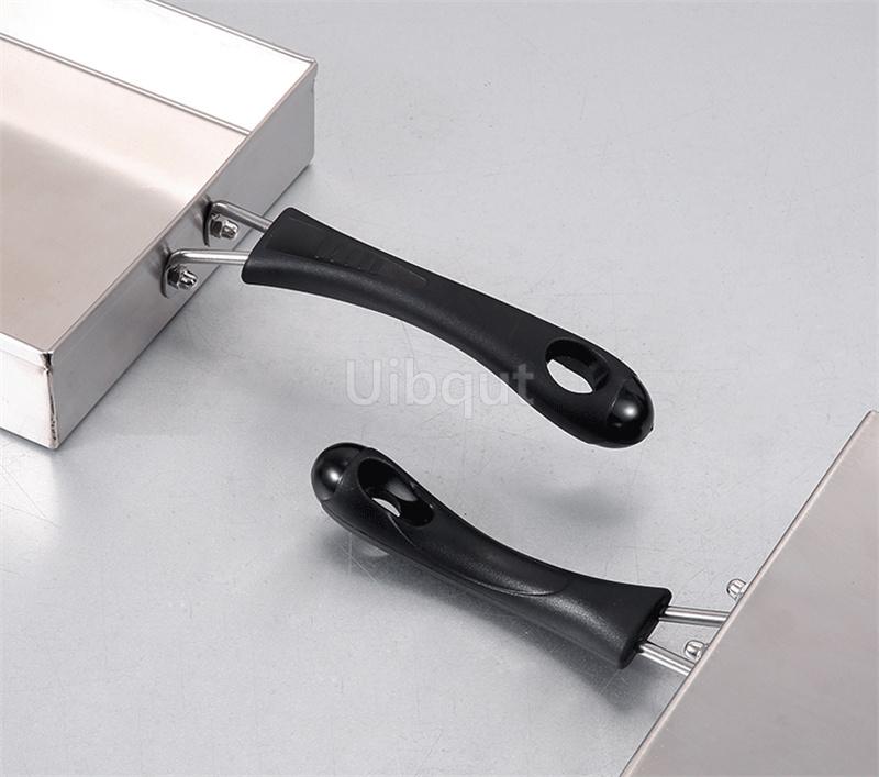 Rechteckiger Edelstahl-Reistopf Xiangxi Maschinen-Backblech Formbox Reiskuchenform Kochtopf Dampfgarer Backblech mit Griff