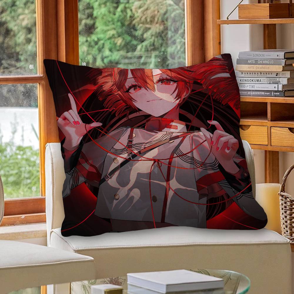 Singer Kasane Teto Cushion Cover Pillow Cover Decor Pillowcase Printed Cushion Case For Couch
