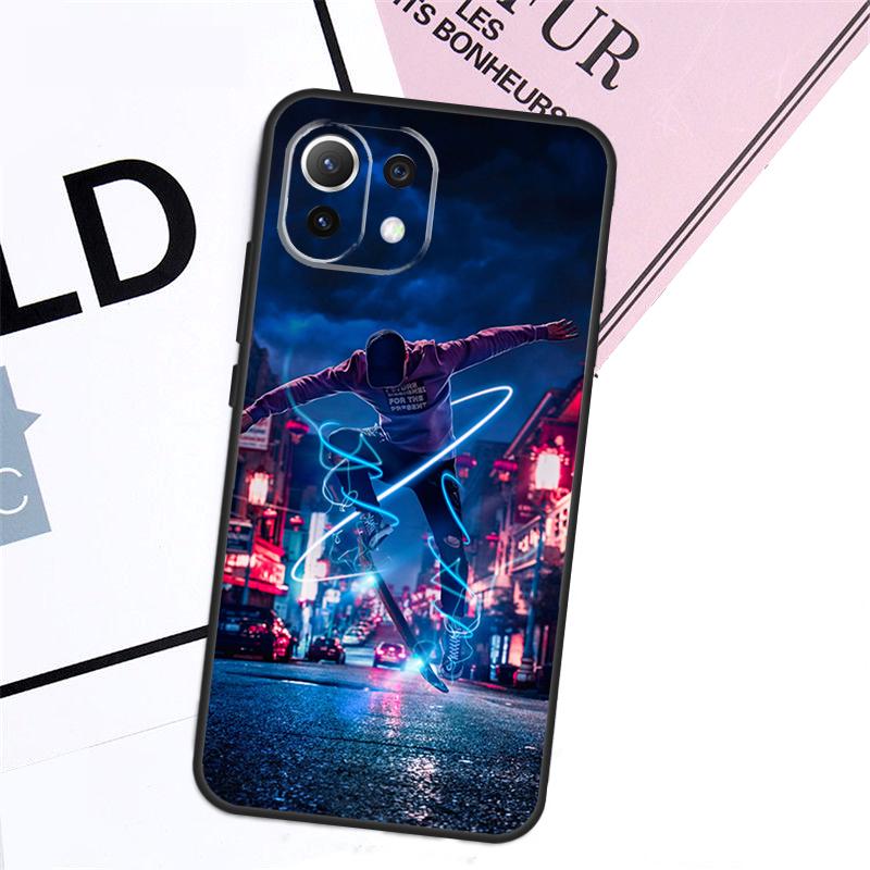 Cool Skate For POCO X3 X5 X6 Pro F3 F5 M5s M6 Pro Cover For Xiaomi 13T 12T 11T 14 Pro 12 13 Lite Case