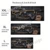 Super Cool Gun Model Keyboard Mouse Pad Desk Mat D Gaming Mouse Pad Gift Mouse Pad with NonSlip Rubber Base Stitched Edges