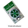 Horticultural Plastic-Coated Iron Wire Tie: Flower & Plant Support Spool for Climbing Roses