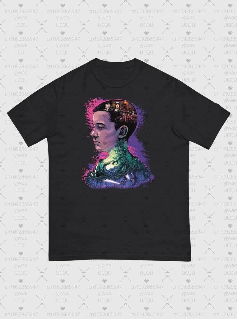 2026 Cosplay Men Women Short Sleeve Tee Harajuku Casual Stranger TV T-Shirt High Quality Eleven Hearthrob T-shirt