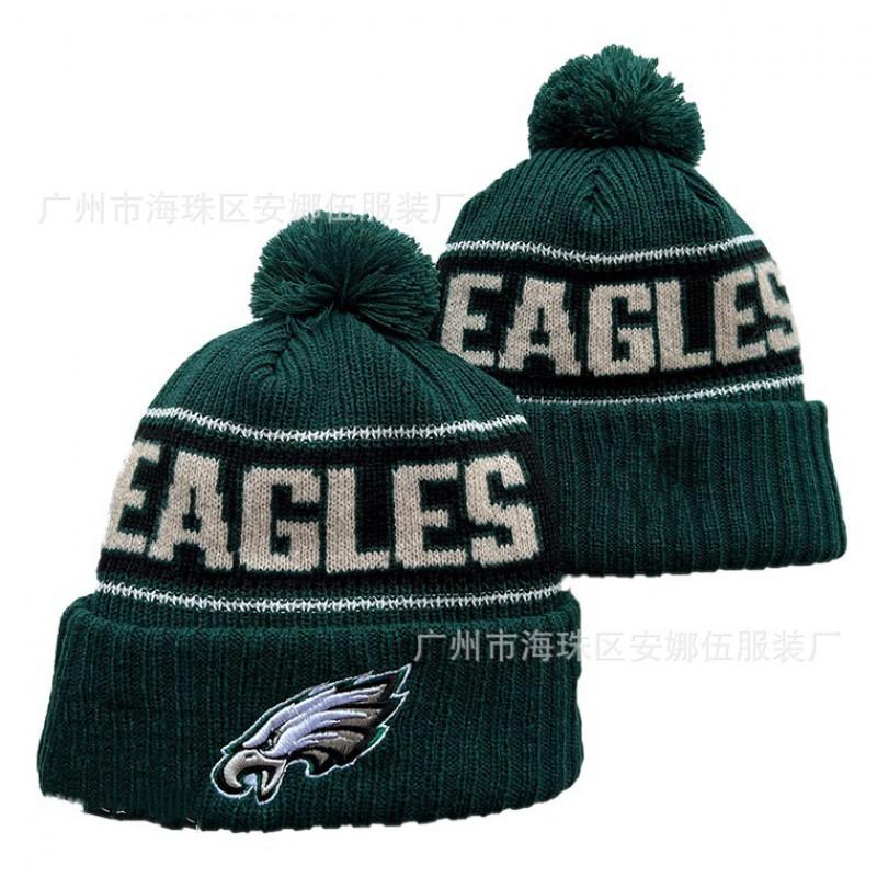 2026 Winter Knit Hat Embroidered Sports Cap Men Women Warm Team Headwear