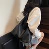 Premium textured bag women's large-capacity autumn and winter versatile single shoulder mother and child bag commuter tote bag