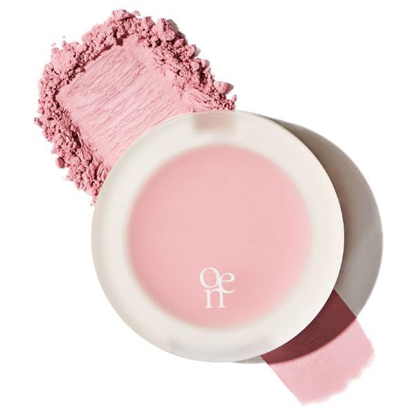 oenir Пудра Натуральная Мягкая Полупрозрачная Приглушенная 5г Щека, Макияж, Цвет, Цвет, Мелкодисперсная Щека, Румяна, (01 Хлопок)