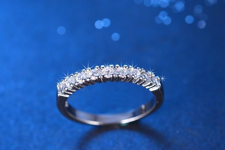 Lose Money Promotion New Arrival Super Shiny Zircon 925 Silver Finger Rings For Women Jewelry Wedding Gift