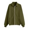 Women's Zip-Up Long Sleeve Sweatshirt Top
