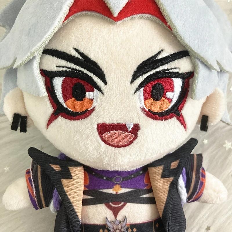 Genshin Impact Arataki Itto Plush Dolls 20Cm Fans Arataki Itto Stuffed Plushies Toys Kids Christmas Party Birthday Gifts Doll