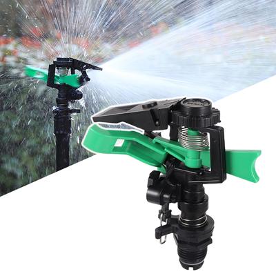 5 Stück 1/2 Zoll Wippregner, 360 Grad verstellbare rotierende Schlagsprühdüse, Gartenrasen, Blumenbeet, Gewächshaus, Bewässerungswerkzeug
