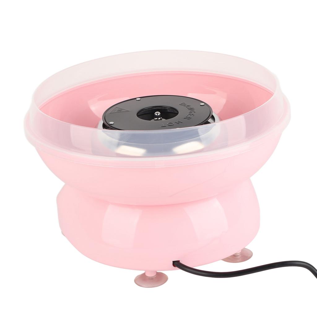 Candy Floss Maker FullAutomatic Sugar Floss Making Machine for Party Christmas Gift Pink