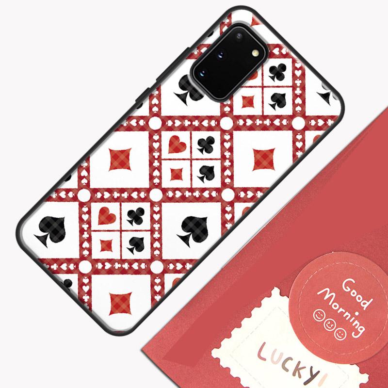CASINO PLAYING CARDS Phone Case For Samsung Galaxy S23 S26 Ultra S20 S21 S22 S24 S25 Plus S10 S25 FE Cover Shell