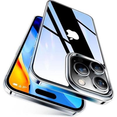 Hülle für iPhone 14 Pro Max - Premium - Transparentes Silikon - Flexibel - Stoßfest - Matt