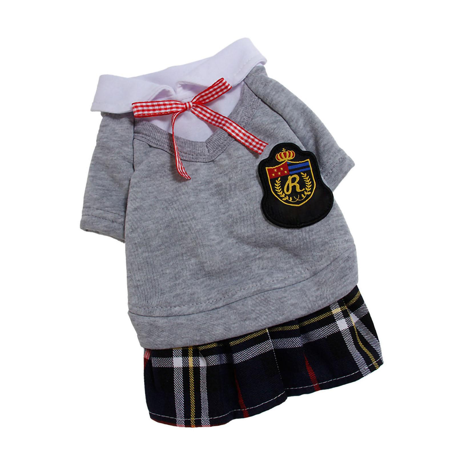 

Одежда для питомцев Мягкий Удобный Полиэстер Кампусный Стиль Одежда для Собак для Вечеринки Дня Рождения Повседневной Носки Type 9