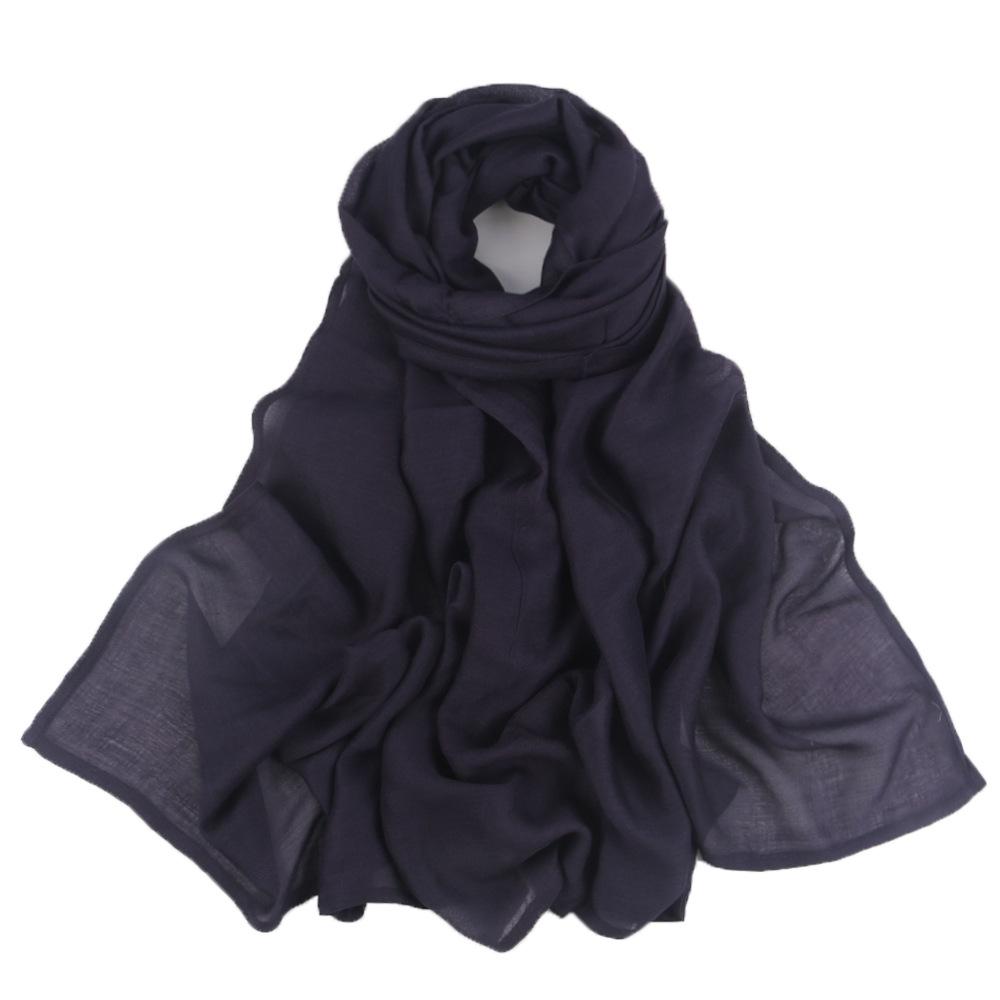 Breathable Rayon Wide-Brim Shawl & Scarf