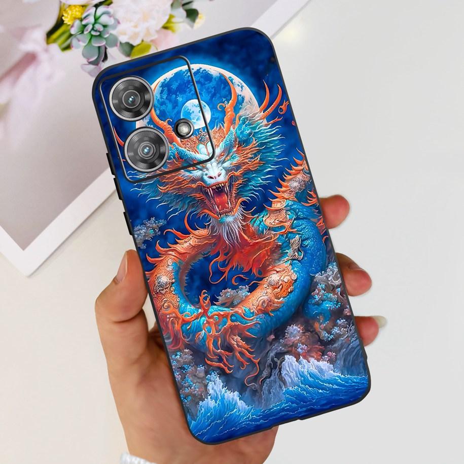 For Motorola Edge 40 Neo Case Soft Transparent Silicone Bumper Shockproof Cover For Moto Edge40 Neo Edge40Neo 5G XT2307-1 Fundas