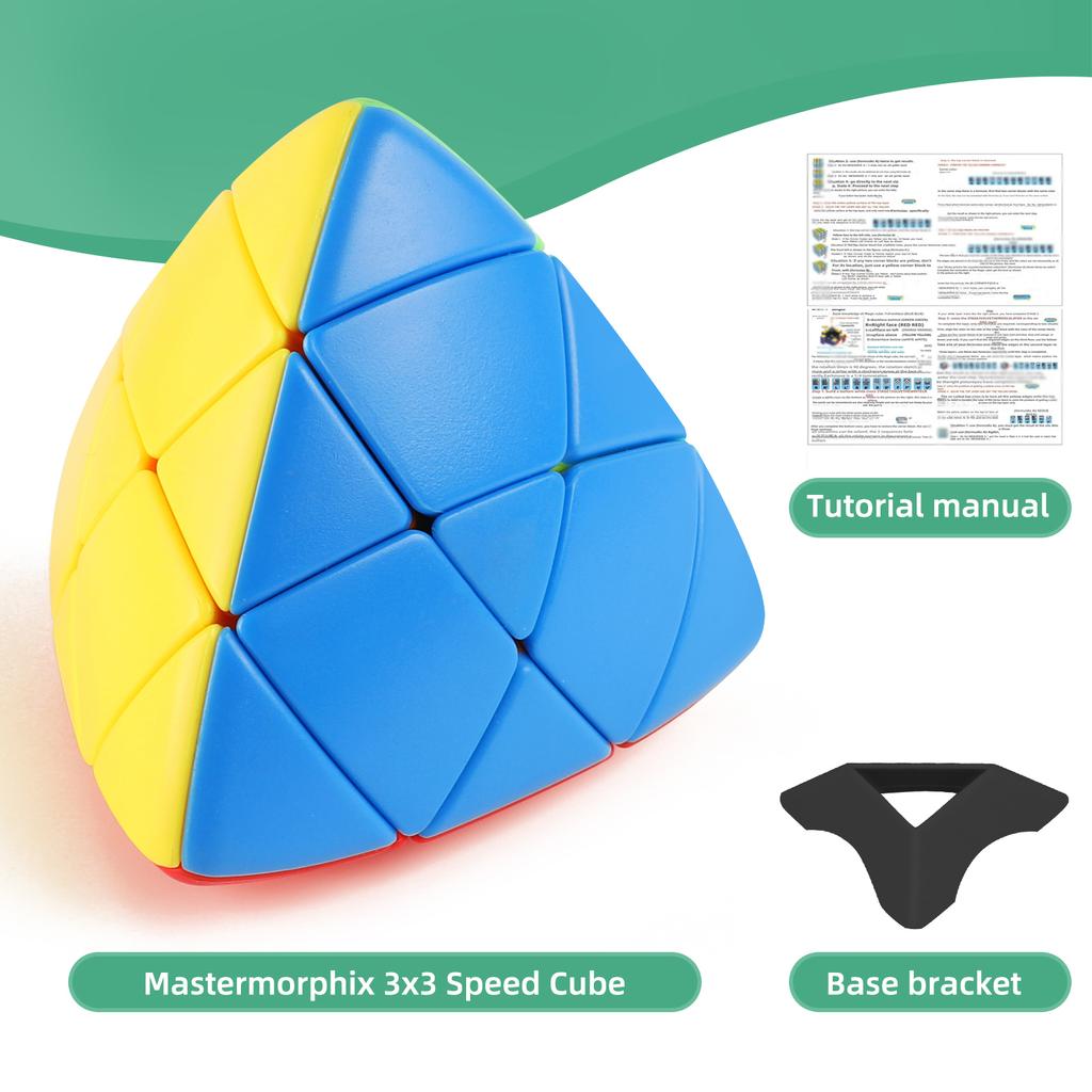 Sengso Cub Magic Mastermorphix 3x3 Seria Extraterestră Formă Specială Cub Magic Puzzle Profesionist Jucării Educaționale pentru Copii