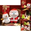 Santa Plush Figure Soft Toy For Kid Bedroom Decor And Christmas Gift