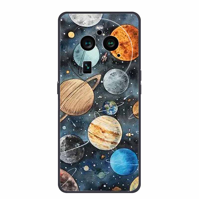 For OPPO Find X6 Pro Cases Fashion Soft Silicone Phone Covers For OPPO Find X6 5G Back Case Fundas Coque Bumper Find X6 X6Pro 5G