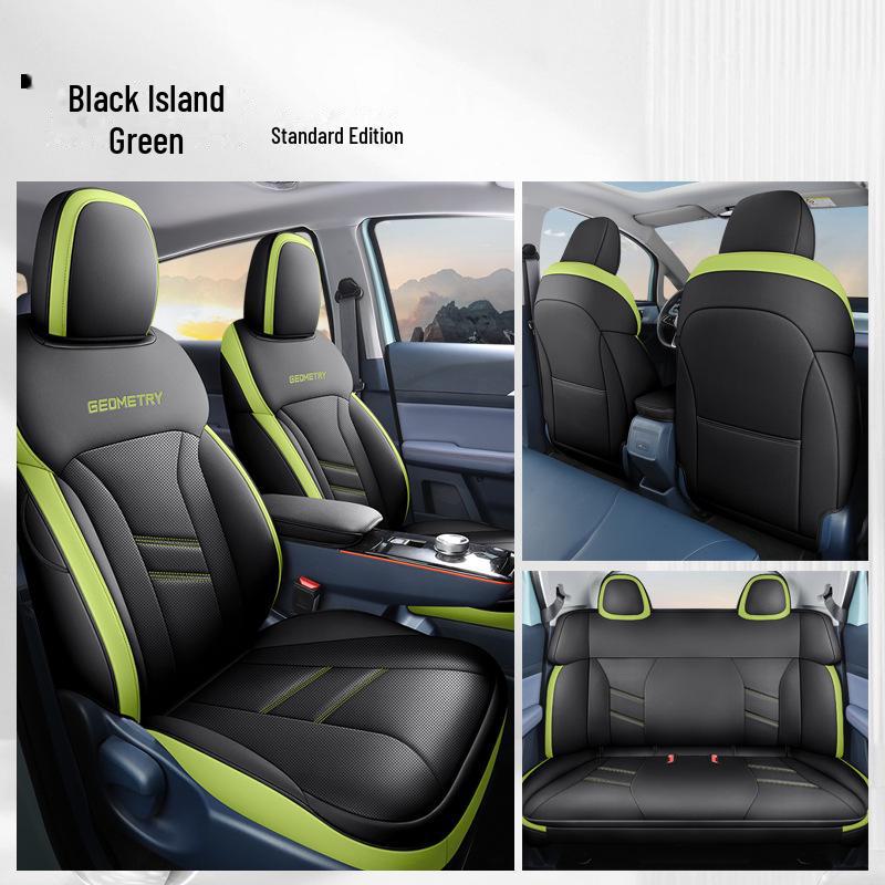 

2022 Geometry E Универсальный чехол для сиденья автомобиля с милым тигром на все времена года 2022 Geometry E | Rear Two Bolster Pillows