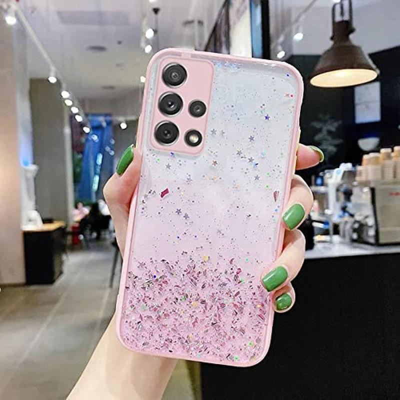 Full Lens Protection Case for Samsung Galaxy S22 Plus S21 S23 Ultra S20 FE Sequins Bling Glitter Cover